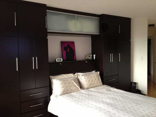 Custom - Espresso Bedroom Wrap Around | Gothic Furniture Custom