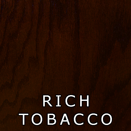 Wood Finish Sample | Rich Tobacco - Stain | Oak Wood | Gothic Furniture