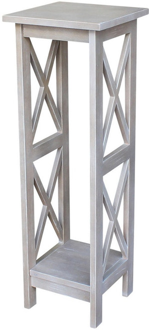 Taupe Gray X Side Stand 36 H