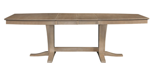 Taupe Gray Milano Extension Table