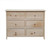 Little Neck Six Drawer Dresser 19.5 x 45 x 33 | Pine Wood