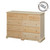 Alpine Nine Drawer Dresser 20 x 51 x 38 | Pine Wood Alpine Nine Drawer Dresser 20 x 51 x 38 | Pine Wood