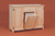 Sunnyside One Drawer Two Door w/Waste Basket Server | Pine Wood Sunnyside One Drawer Two Door w/Waste Basket Server | Pine Wood