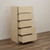 Vaso Five Drawer Chest 17 x 30 x 48