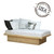 XL Twin Platform Bed in Pine