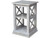 Taupe Gray Hampton Accent Table