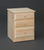 Riverdale 3 Drawer Nightstand 20 x 21½ x 28 | Pine Wood