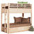 Twin Bunk Bed with 6 Drawers on metal tracks Twin Bunk Bed with 6 Drawers on metal tracks