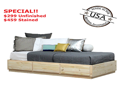 Twin Captains Bed