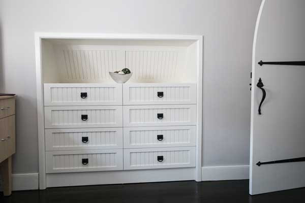 Custom Built In White Dresser Gothic Furniture Custom