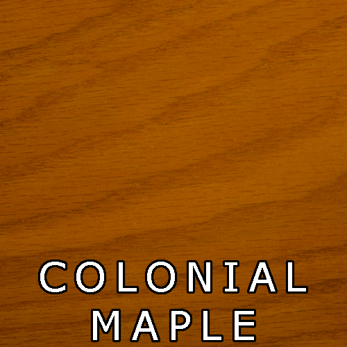 Wood Finish Sample Colonial Maple Stain Oak Wood Gothic Furniture