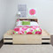 Shown in Unfinished Pine, w/ optional Bookcase Headboard.