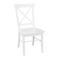 Hampton Pure White X Chair (Set of Two)