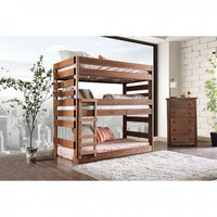 Pollyanna Twin Triple Bunk Bed