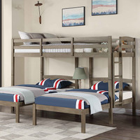 Hortense Triple Twin Bed