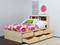 Shown in Unfinished Pine, w/ optional Bookcase Headboard.