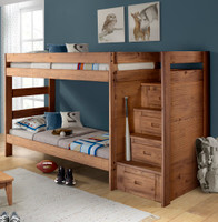 Twin Staircase Bunk Bed