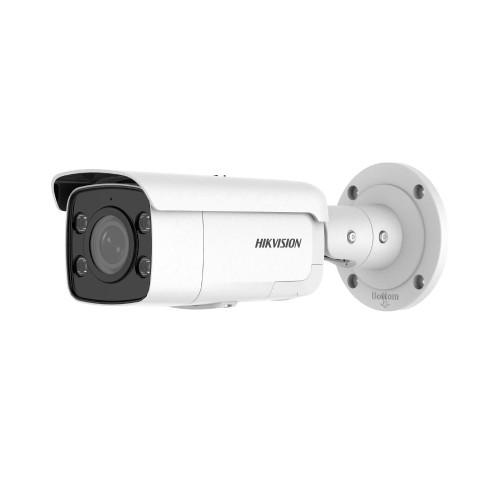 Hikvision 8MP Outdoor 3-in-1 Bullet Camera, ColorVu, AcuSense, Live-Guard, 2.8mm