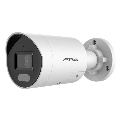 Hikvision 4MP Outdoor 3-in-1 Mini Bullet Camera, ColorVu, Acusense, Live-Guard, 2.8mm