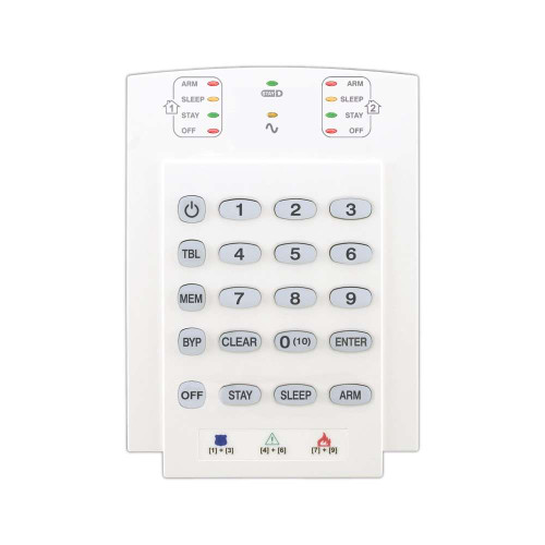 10-Zone Hardwired LED Keypad Module, Vertical