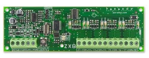 Paradox 8 Zone Expander Module PCB