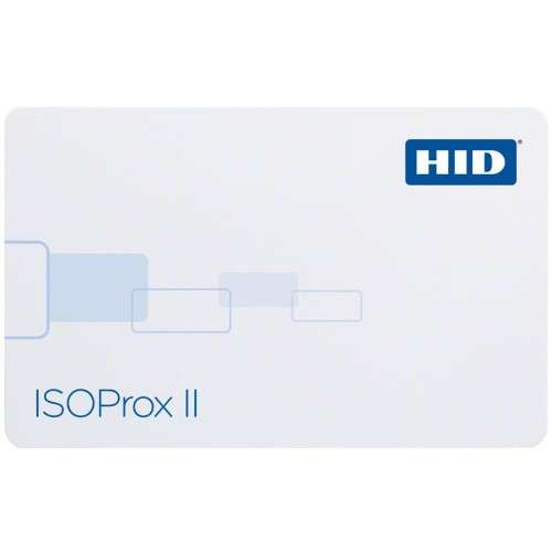 HID Prox II ISO Card, Seq Numbering, (Custom Programmed Locally)