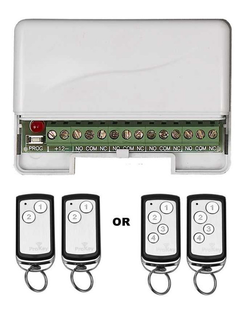 CSD ProKey Standalone Kit, 1x Receiver, 2x 2 Button ProKey Standalone Remotes