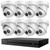 HiLook 8MP IP CCTV Kit – 8x IntelliSense Turret + 8/16CH NVR 3TB