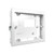 Paradox Recessed Mounting Plate to suit TM70, White
