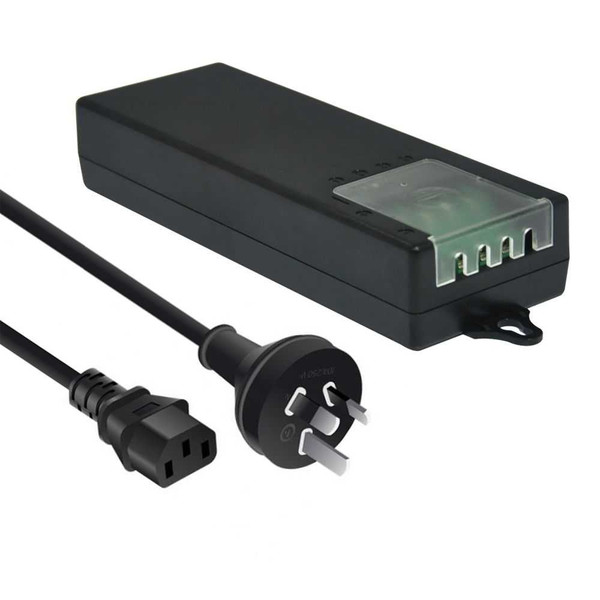 Tactical Power Supply, In Line Switch Mode 12VDC, 5A, 4 Outputs, Includes Power Lead
