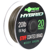 Korda Hybrid Stiff Coated Braid 20lb Hooklink