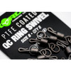 Korda PTFE Coated QC Ring Swivel Size 8