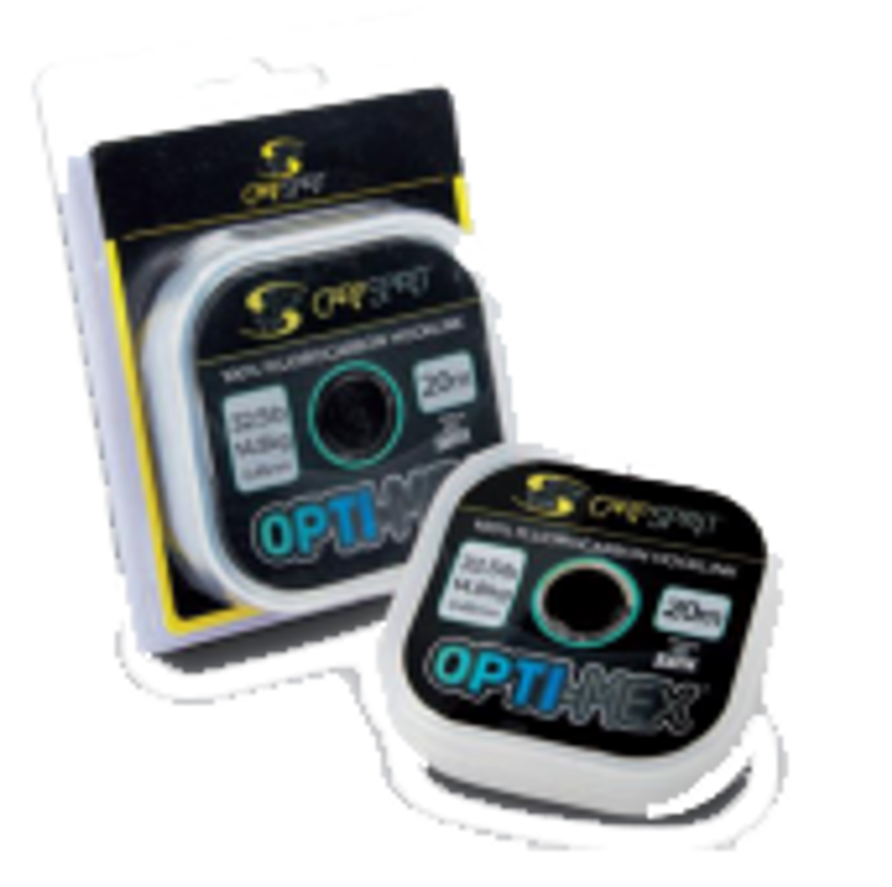 Carp Spirit Optimex 100% Fluorocarbon Hooklink 20m by Sufix