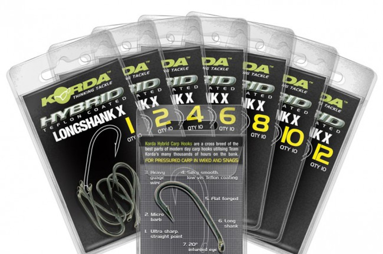 Korda longshank hooks clearance