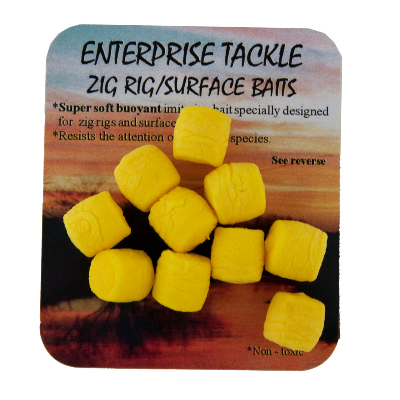 Enterprise Tackle Yellow Zig Rig/Surface Bait