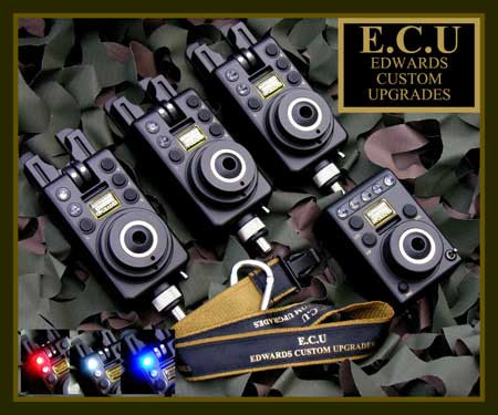 E.C.U Original MK1 Compacts + Receiver 3 Rod Set RWB LEDs