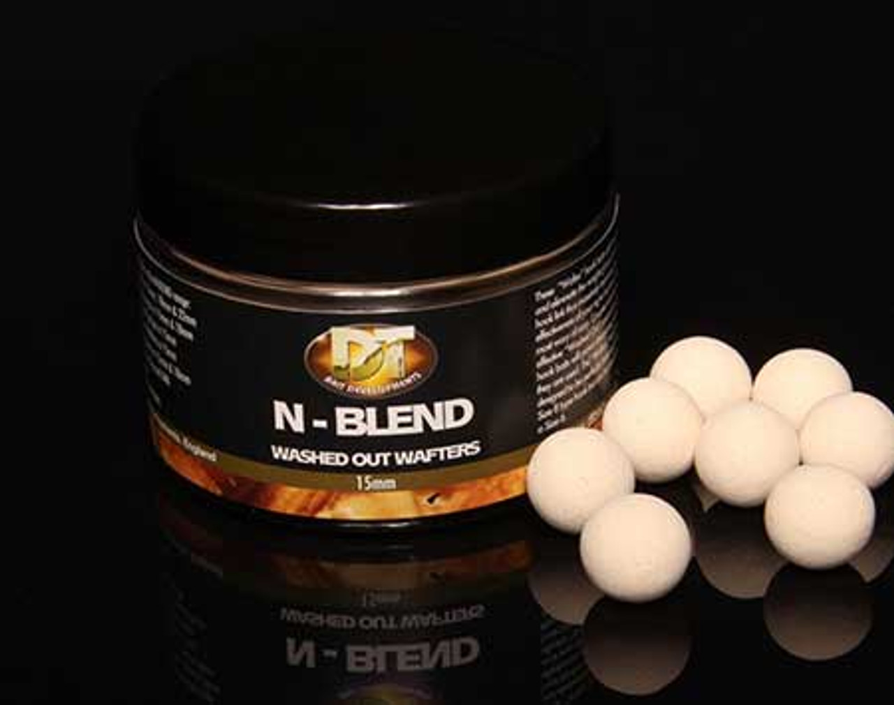 DT Baits N-Blend White Washed Out Wafters 15mm