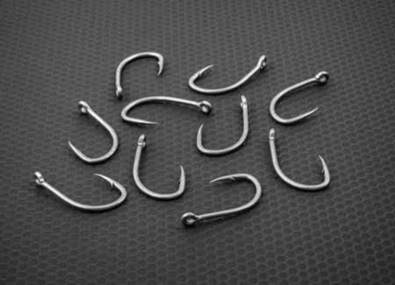 Gemini Wide Gape Beaked Hooks - PTFE Coated-Micro Barbed