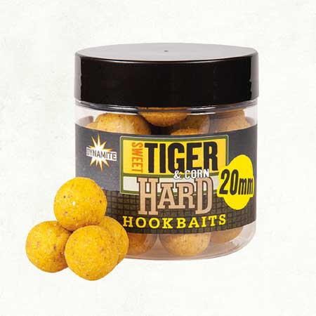Dynamite Baits Sweet Tiger & Corn 20mm Hard Hookbaits