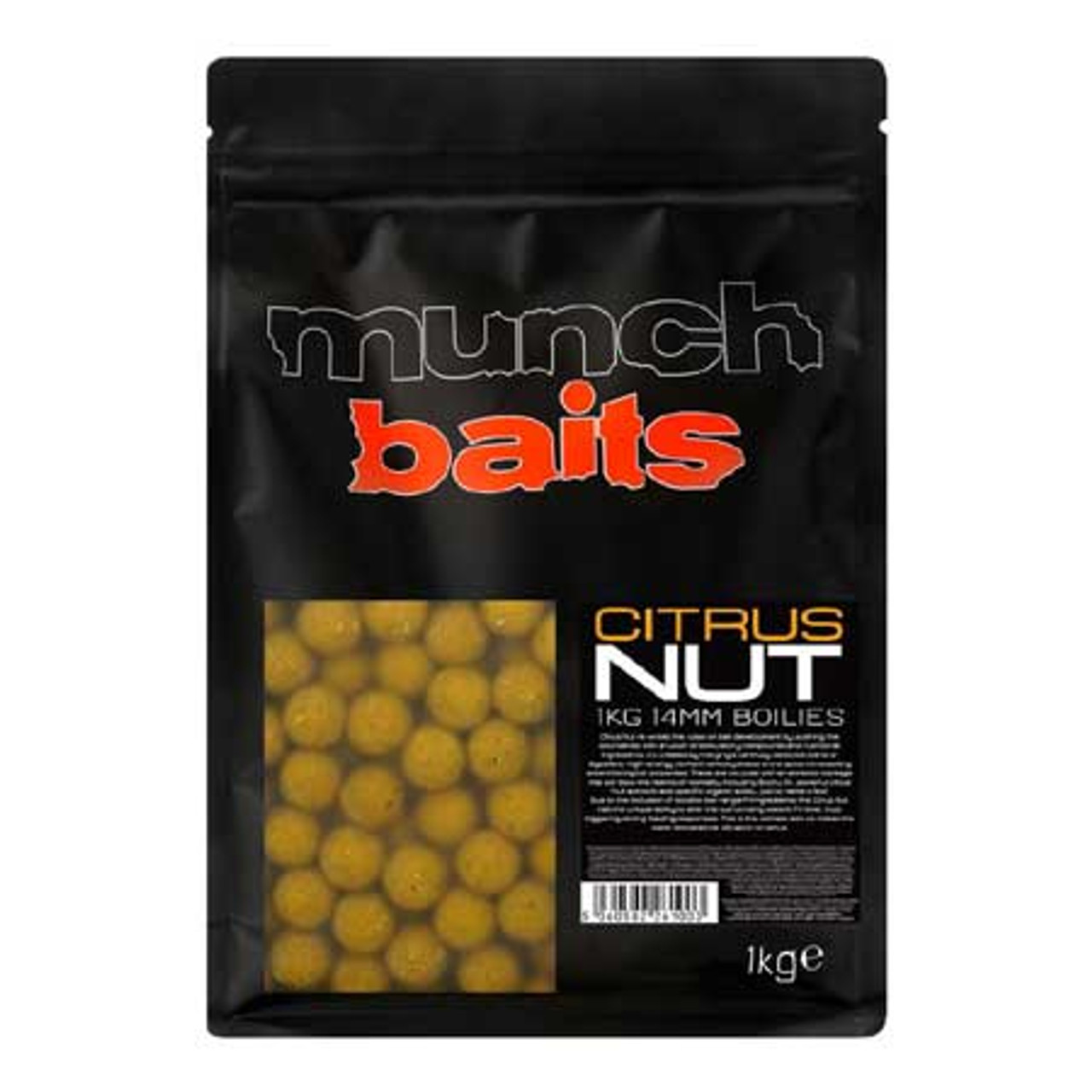 Munch Baits Citrus Nut Boilies