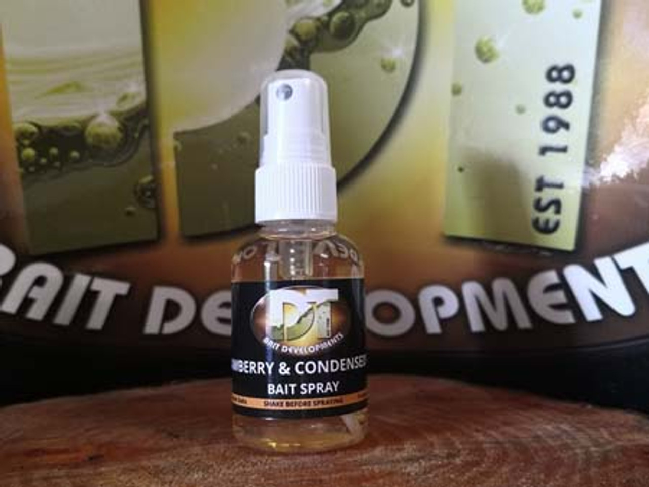 DT Baits Strawberry & Condensed Milk Bait Spray 50ml