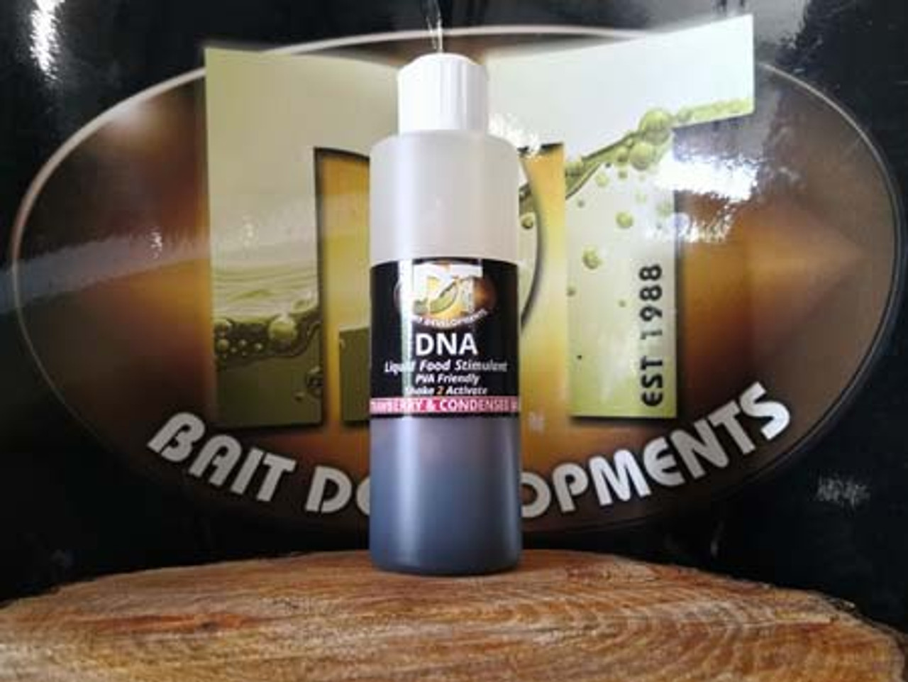 DT Baits Strawberry & Condensed Milk DNA Feedstim Liquid 250ml