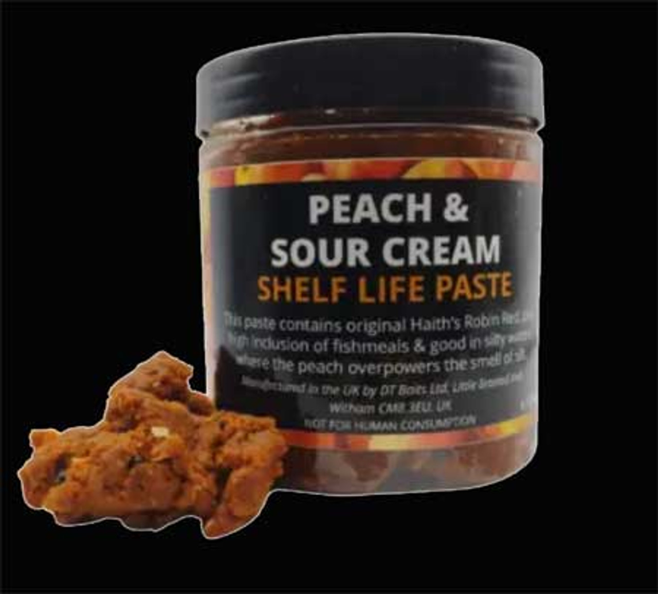 DT Baits Peach & Sour Cream Shelf Life Paste 250ml