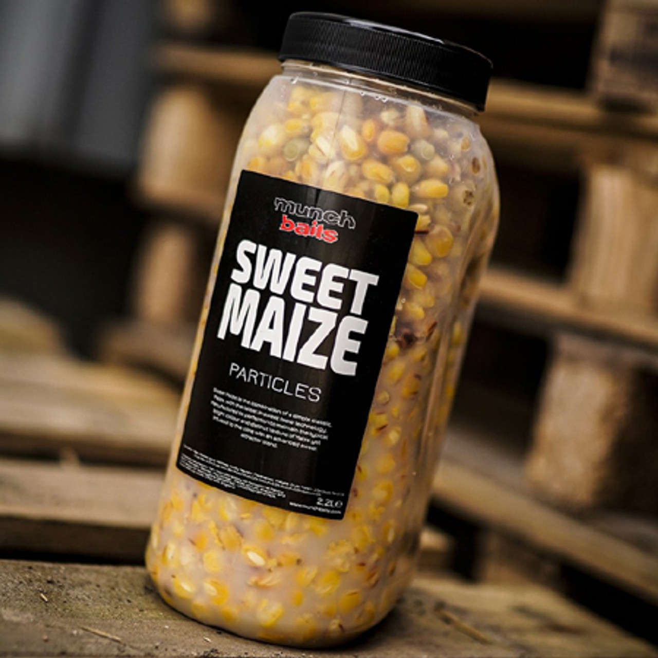 Munch Baits Sweet Maize Particles 2.2L Sealed Jar