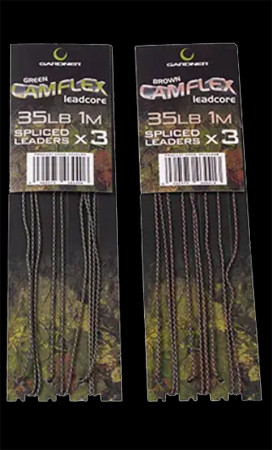 Gardner CamFlex Leadcore Spliced Leaders 3 Pack