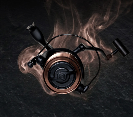 OMC Black Pearl Big Pit Carp Reel
