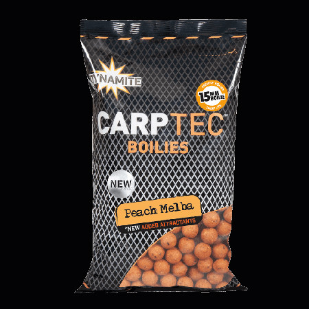 Dynamite Baits Carptec Peach Melba Boilies