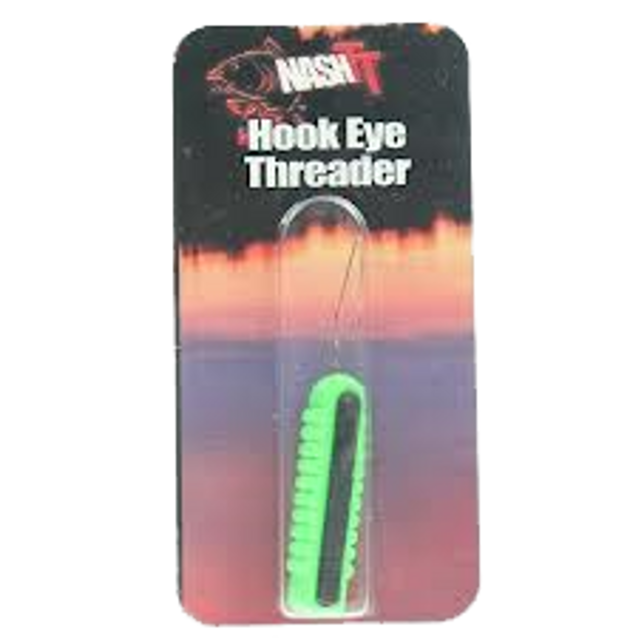 Hook eye threader clearance