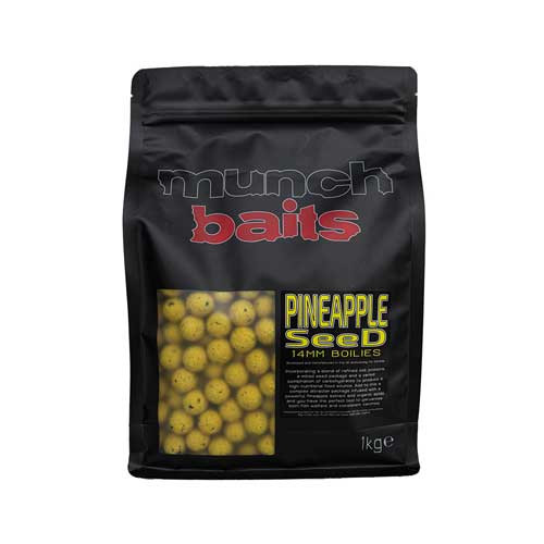 Munch Baits Pineapple Seed 14mm Boilies 1kg