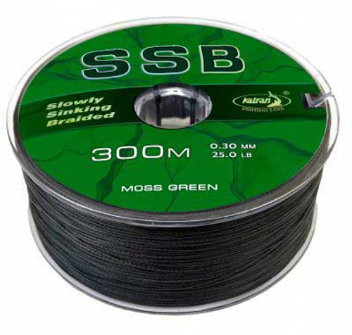 Katran Slowly Sinking Braid (SSB) 25lb 300m - Carp Kit International